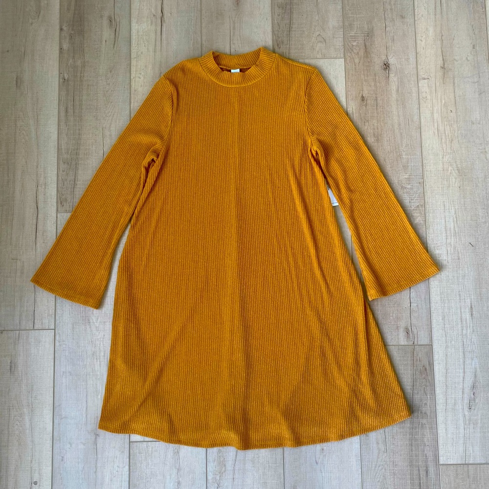 Mustard Sweater Dress Old Navy